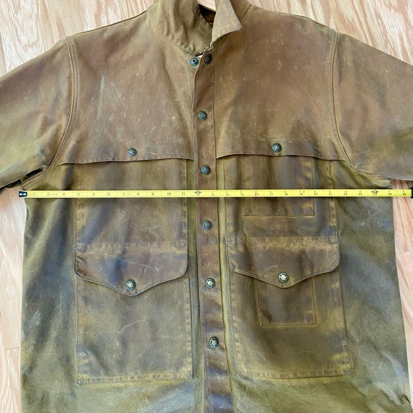 Filson Vintage Tin Cloth Cruiser Jacket - Picture 2 of 3